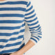 Chrissie Cashmere Jumper - Denim Blue/Ivory Stripe