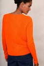 Chrissie Cashmere Jumper - Neon Orange