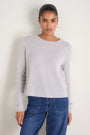 Chrissie Cashmere Jumper - Silver Shimmer