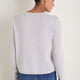 Chrissie Cashmere Jumper - Silver Shimmer