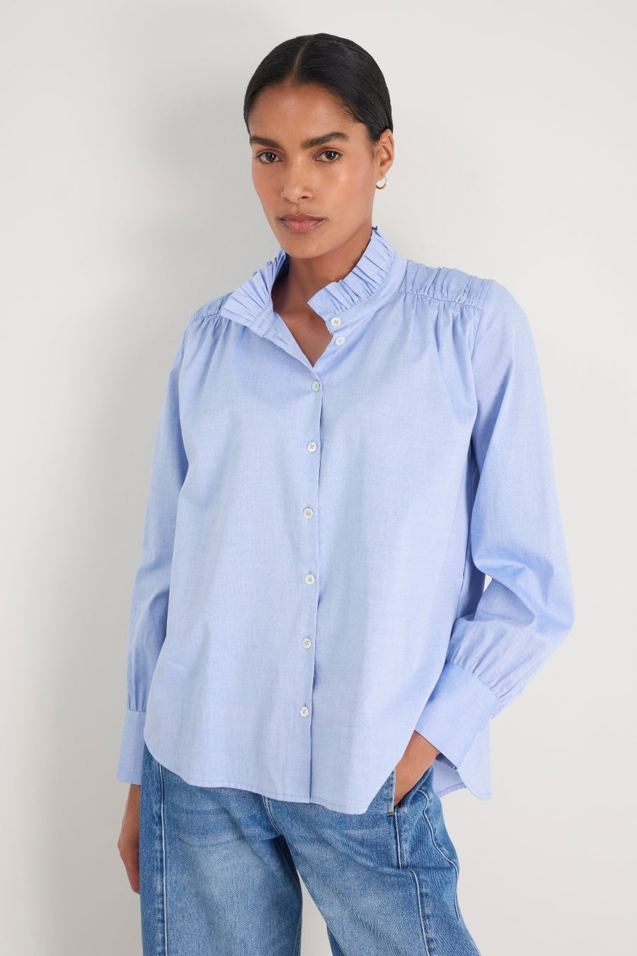 Clemmy Classic Shirt - Chambray