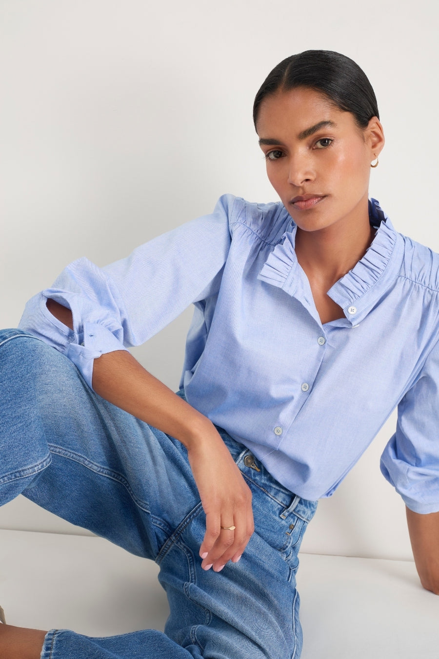 Clemmy Classic Shirt - Chambray
