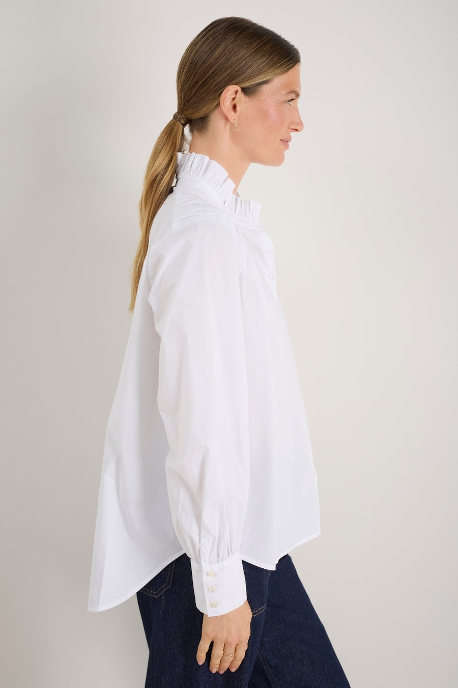 Clemmy Classic Shirt - White