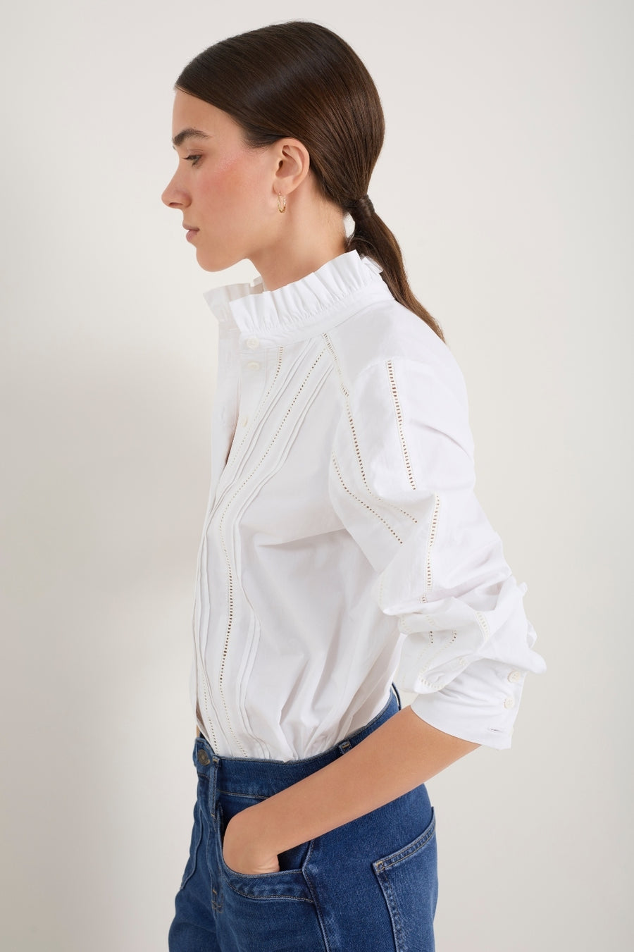 Clemmy Classic Shirt - White Trim