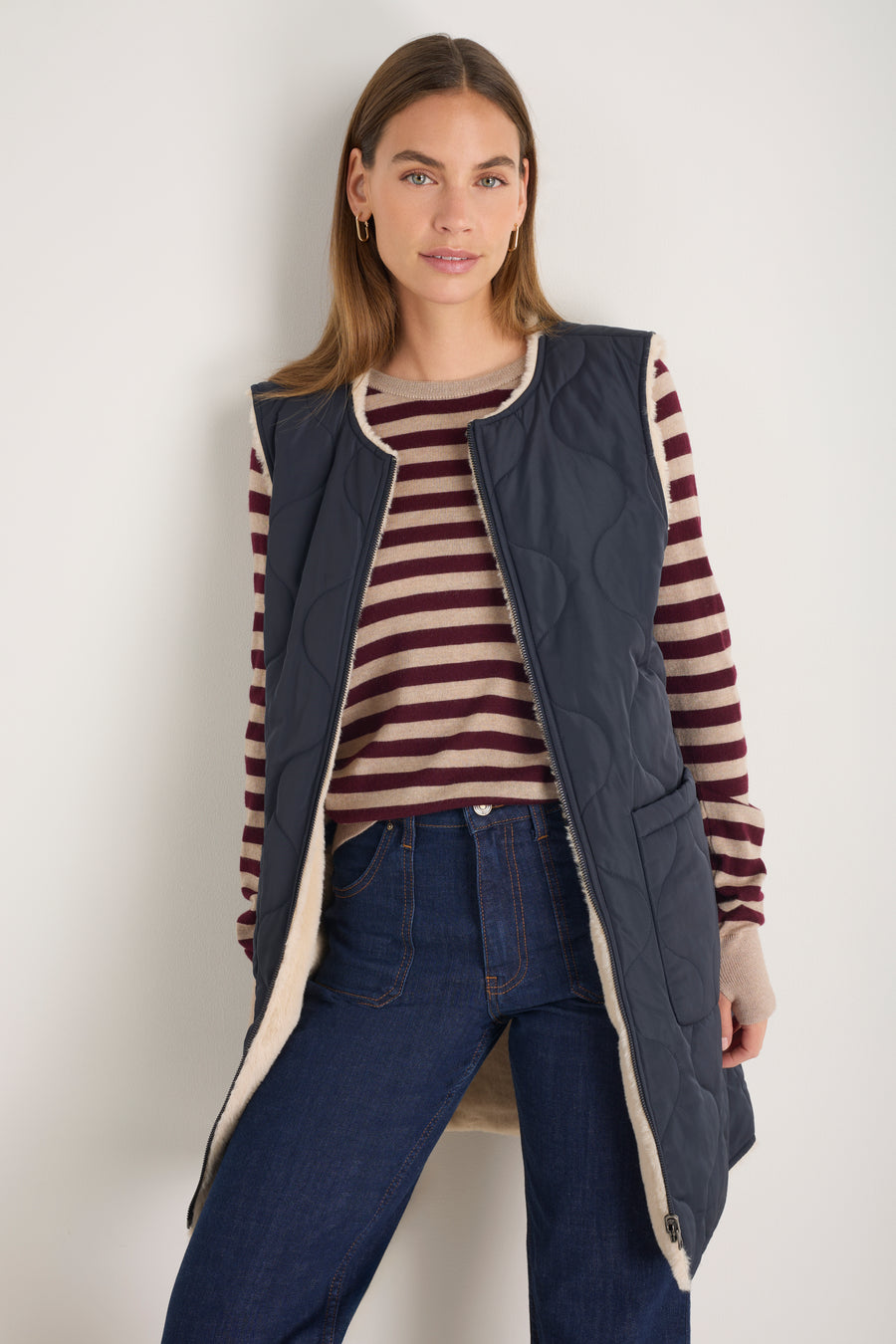 Colette Waterproof 3-In-1 Long Lined Raincoat - Midnight