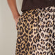 Coral Skirt - Leopard Jacquard