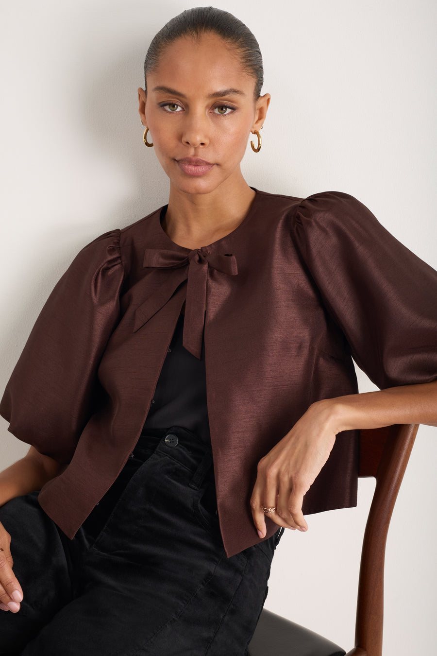 Coral Top - Cocoa
