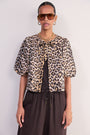 Coral Top - Leopard