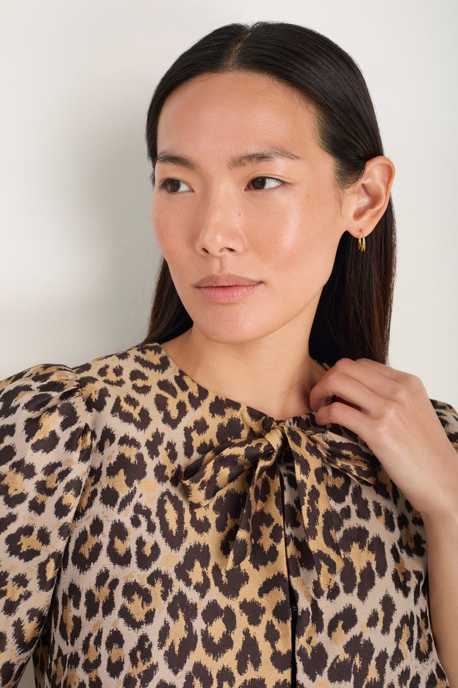 Coral Top - Leopard