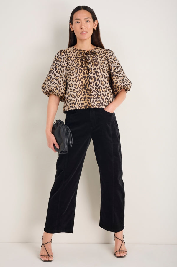 Coral Top - Leopard
