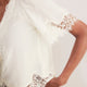 Cosette Lace Trim Blouse - Ivory
