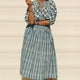 DB X Wyse Bonnet Shibouri Skirt - Blue/Ivory