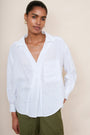 DB X Wyse Linen Shirt - White