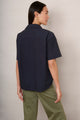DB X Wyse Short Sleeved Cotton Shirt - Midnight