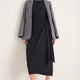 DB x WYSE Wrap Dress - Black