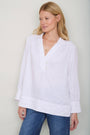 Dakota Linen Blouse - White