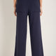 Daphne Knitted Travel Trouser - Midnight