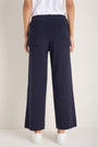 Daphne Knitted Travel Trouser - Midnight