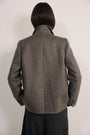 Darcy Blazer - Chocolate Herringbone