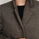 Darcy Blazer - Chocolate Herringbone