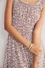 Delilah Dress - Chocolate Daisy Floral