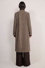 Dorothea Coat - Chocolate Check