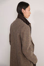 Dorothea Coat - Chocolate Check