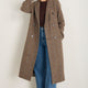 Dorothea Coat - Brown Check
