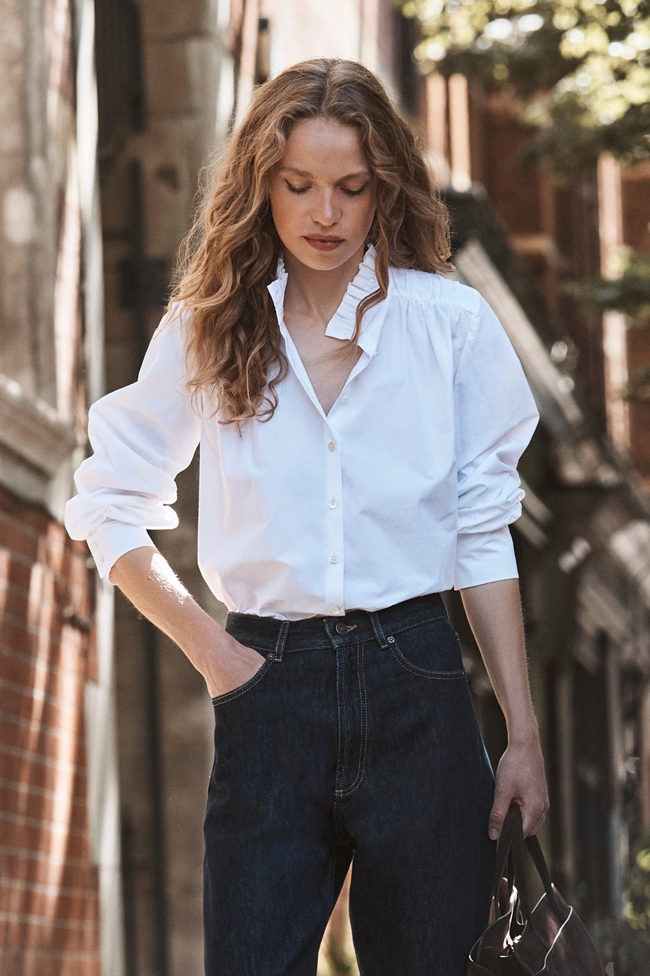 Clemmy Classic Shirt - White