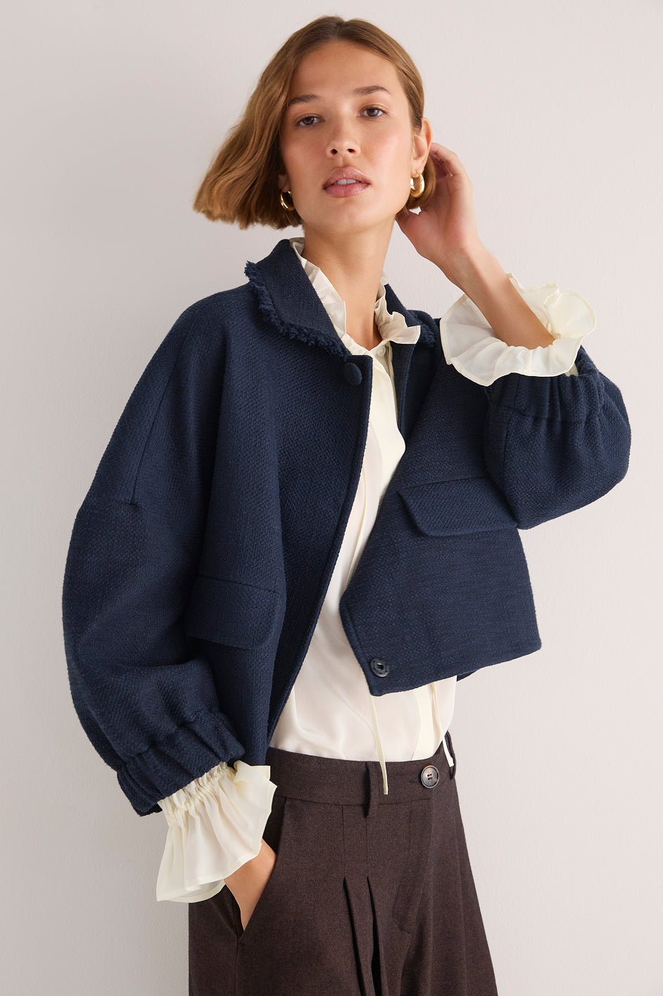 Cath x WYSE Marseille Jacket - Midnight