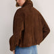 Eden Suede Jacket - Chocolate