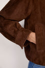 Eden Suede Jacket - Chocolate