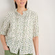 Elara Blouse - Ivory Stamp Floral
