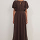 Eliana Dress - Cocoa