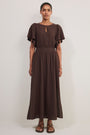 Eliana Dress - Cocoa