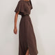 Eliana Dress - Cocoa