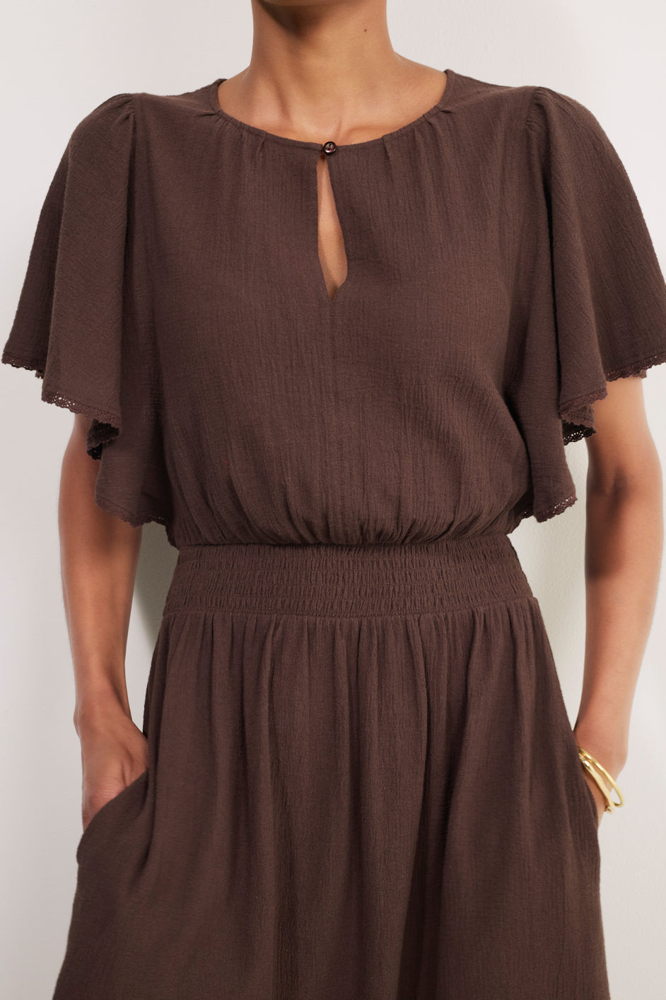 Eliana Dress - Cocoa