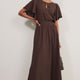 Eliana Dress - Cocoa