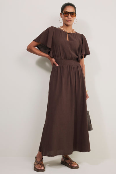 Eliana Dress - Cocoa