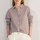 Elma Shirt - Cocoa Gingham