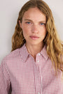 Elma Shirt - Pink Gingham
