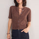 Elodie Cardigan - Chocolate