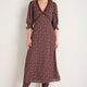 Elodie Dress - Mocha Spot