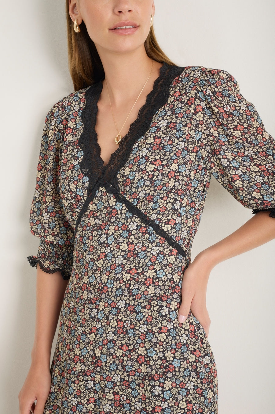 Elodie Dress - Retro Floral