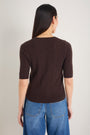 Elodie Knit Top - Cocoa