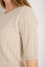 Elodie Knit Top - Parchment