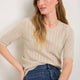 Elodie Knit Top - Parchment