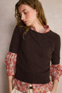 Elodie Knit Top - Cocoa