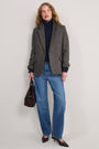 Elsie Barrel Leg Jean - Mid Wash