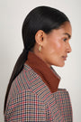 Emilia Check Coat - Dogtooth